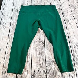 Lululemon Wunder Train High-Rise Tight 25" in Everglade Green Size 20